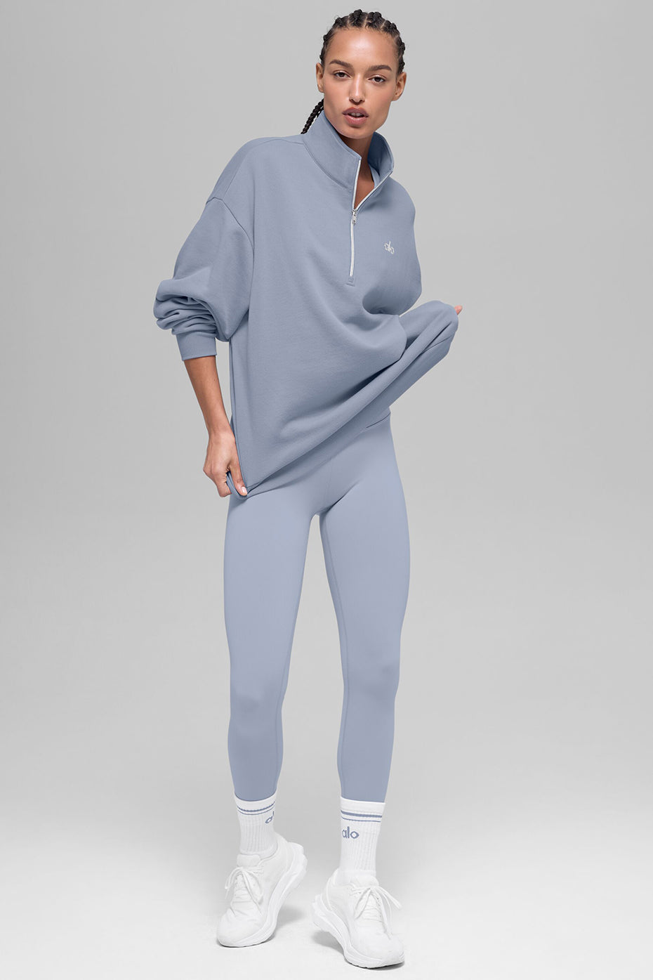 Accolade 1/4 Zip Pullover - Winter Frost