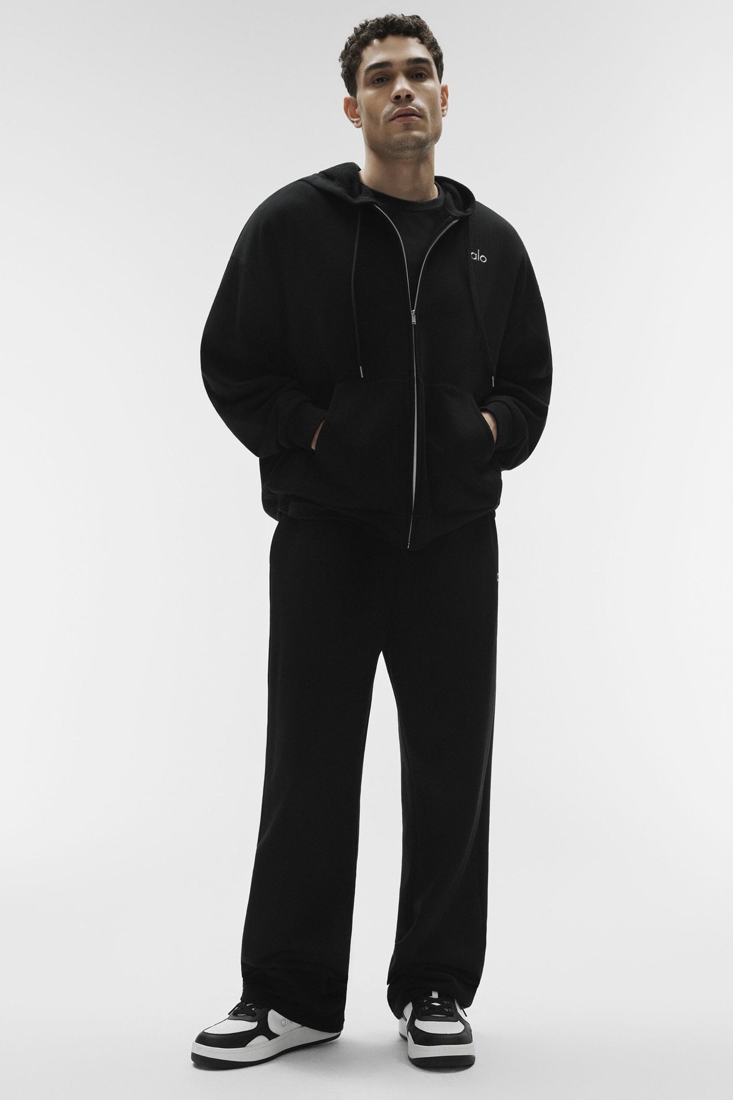 Accolade Full Zip Hoodie - Black