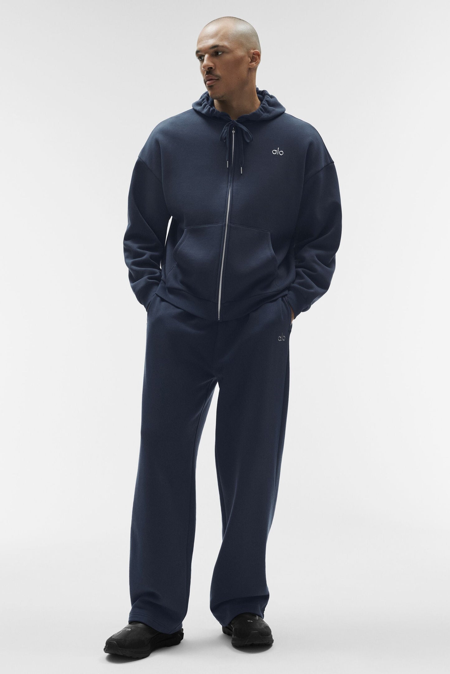Accolade Full Zip Hoodie - Navy