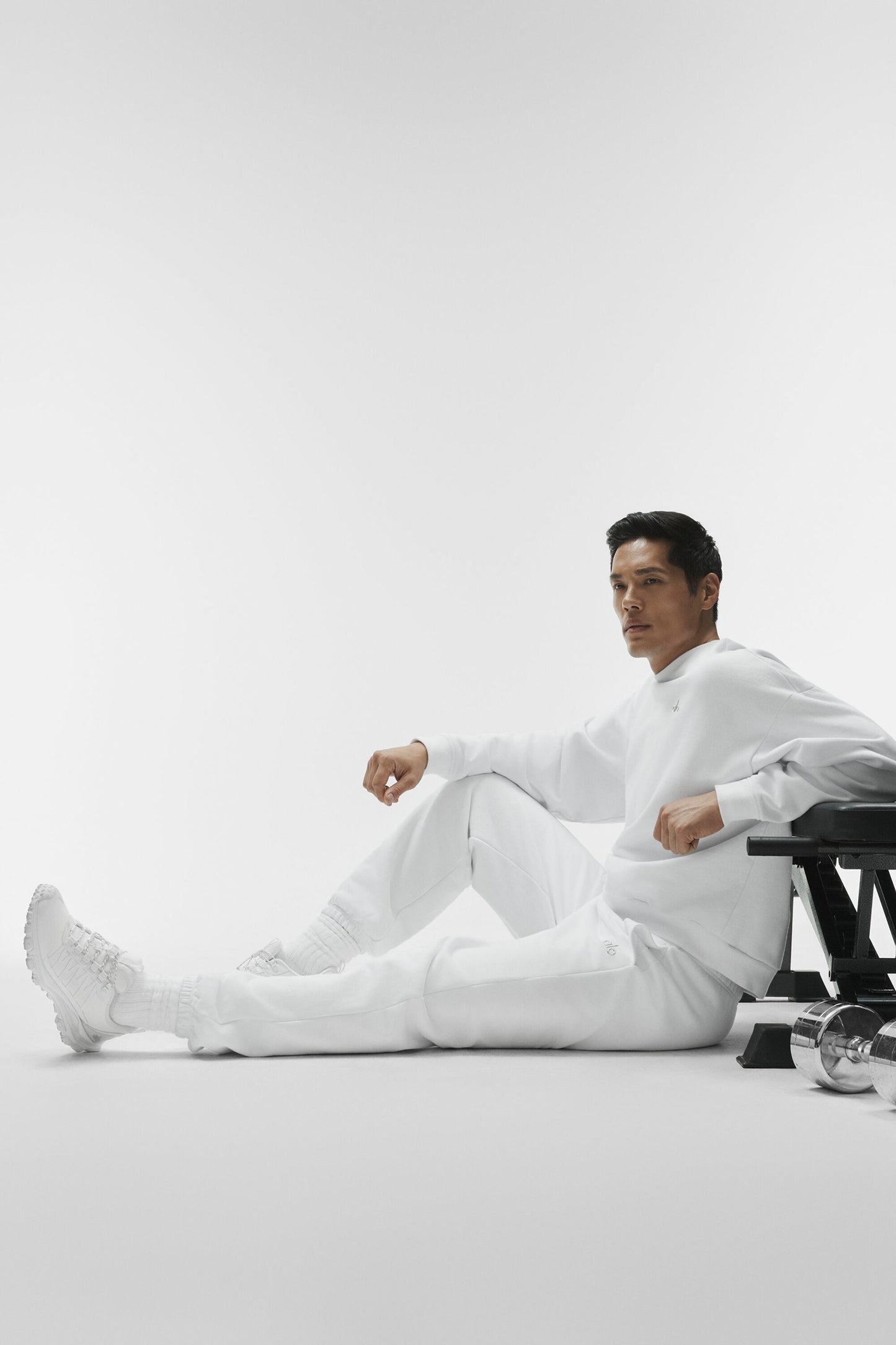 Accolade Sweatpant - White