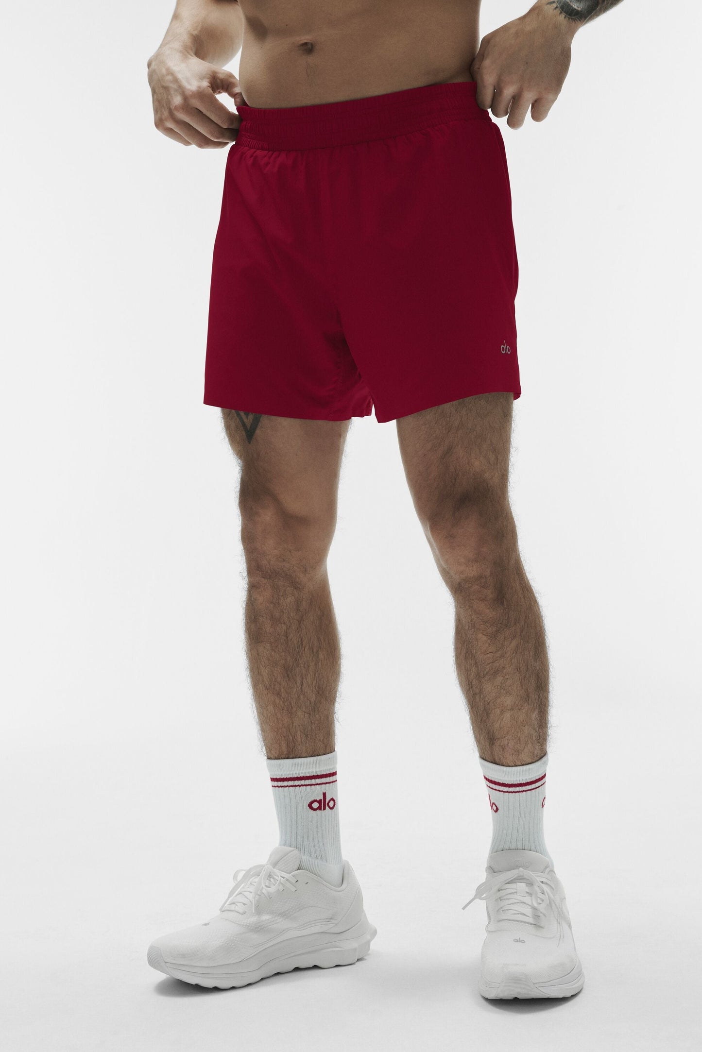 5" Adapt Running Short - Garnet