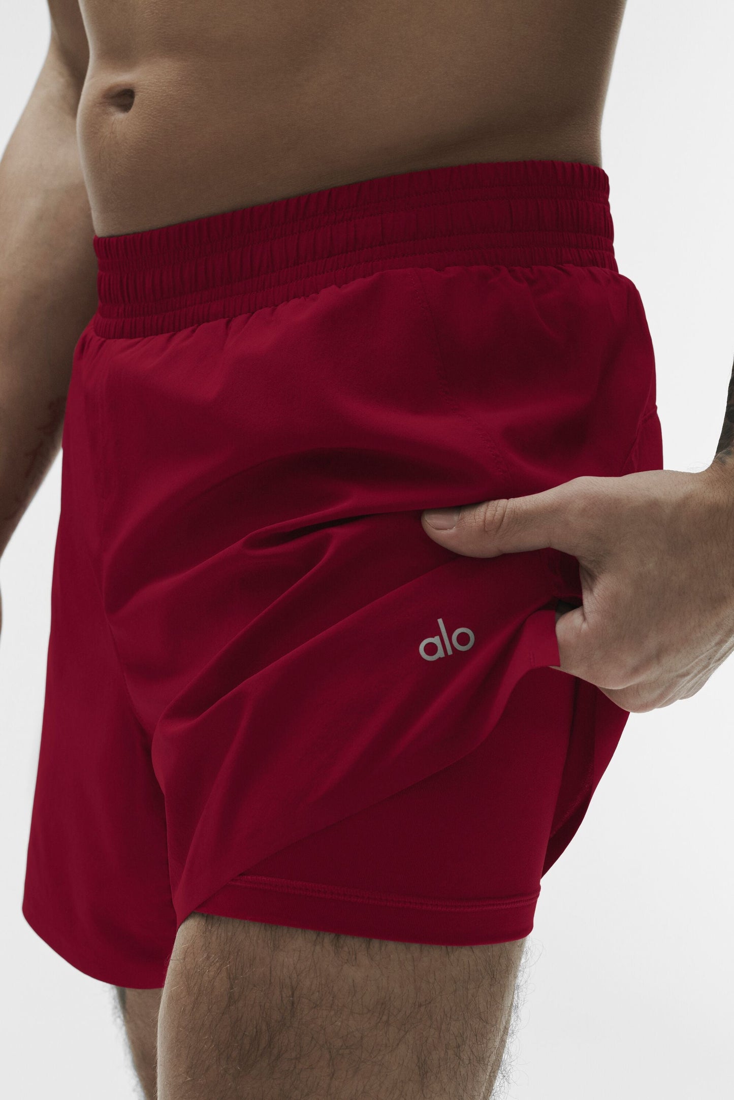 5" Adapt Running Short - Garnet