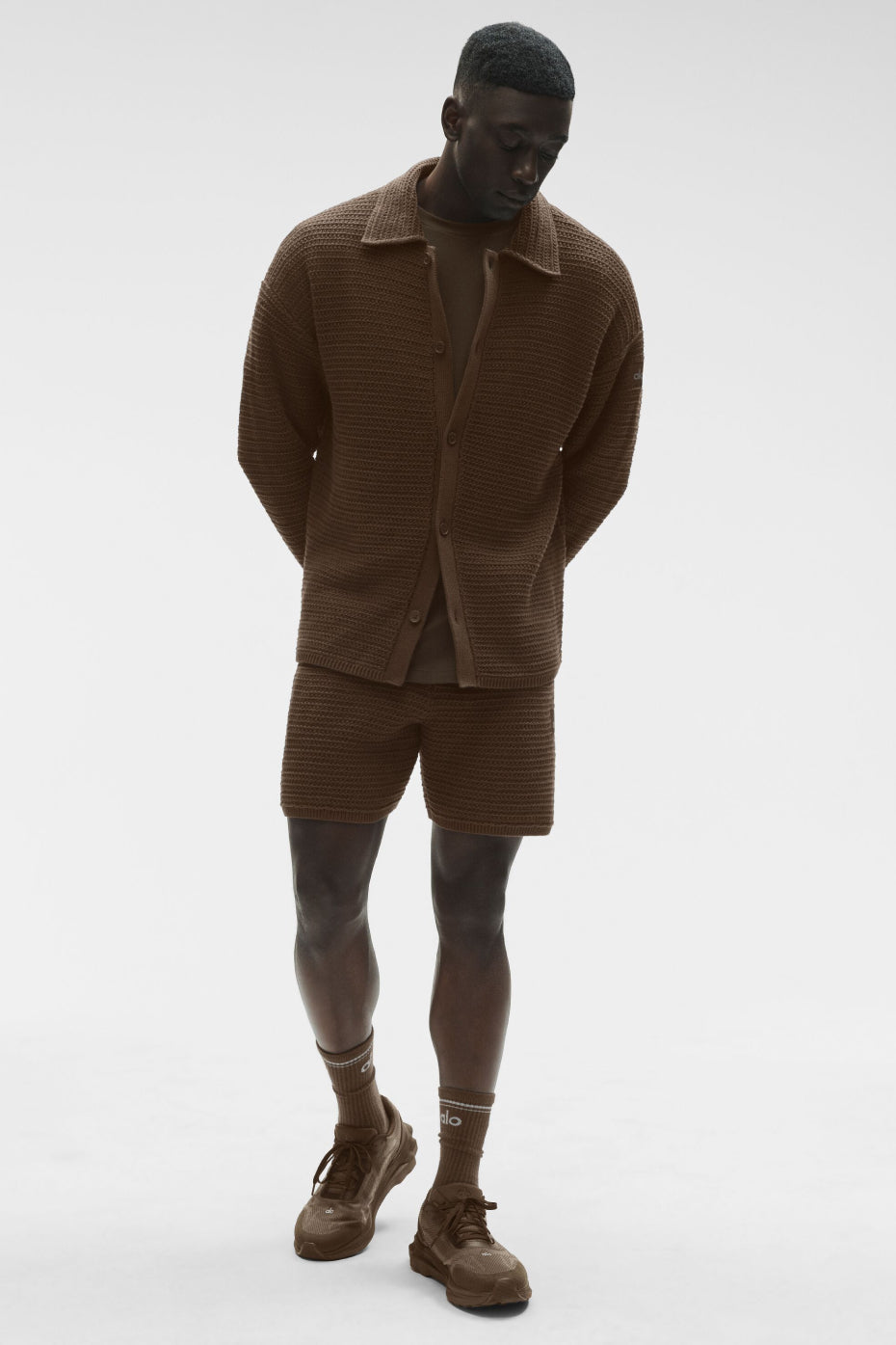 5" Shift Knit Short - Espresso