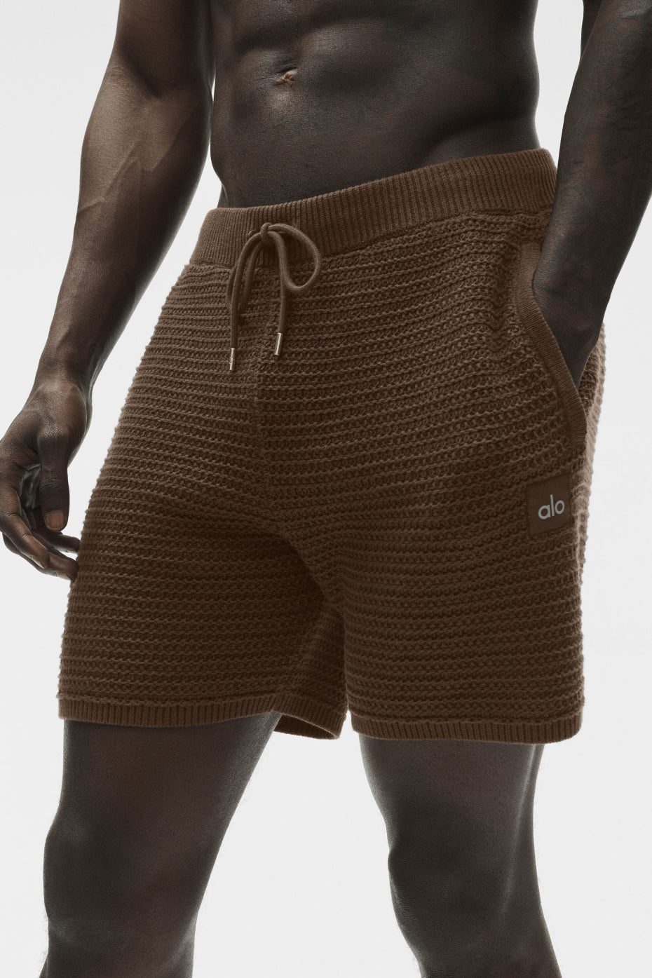 5" Shift Knit Short - Espresso