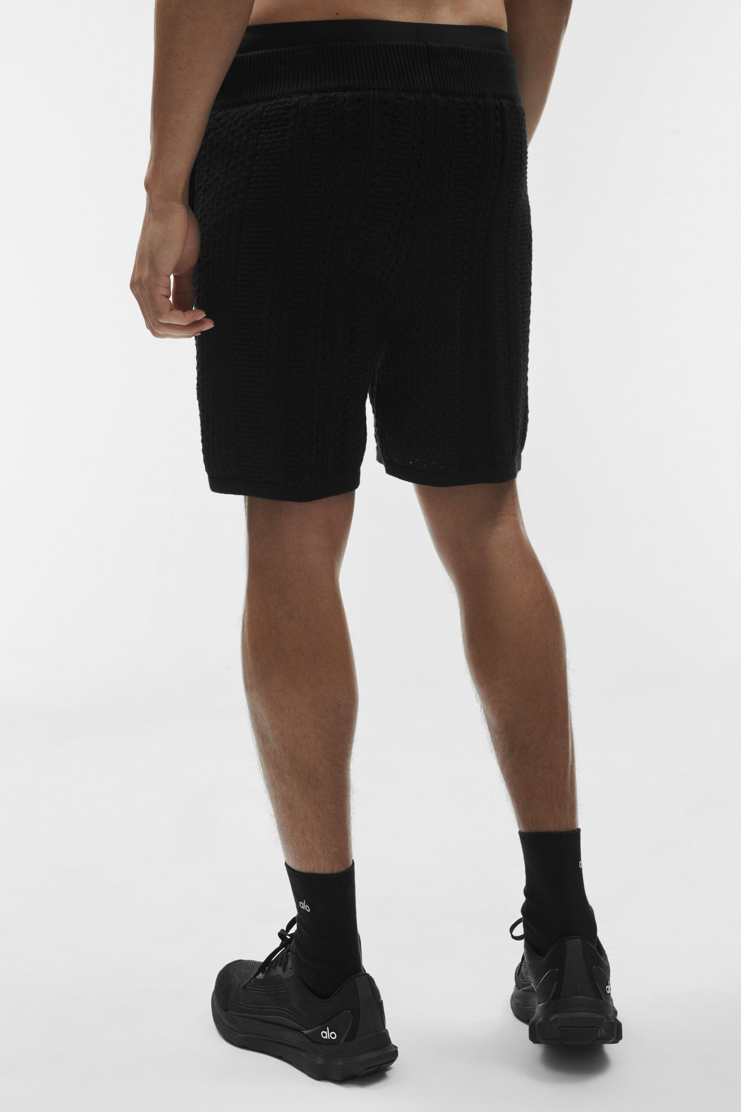7" Coastline Knit Short - Black