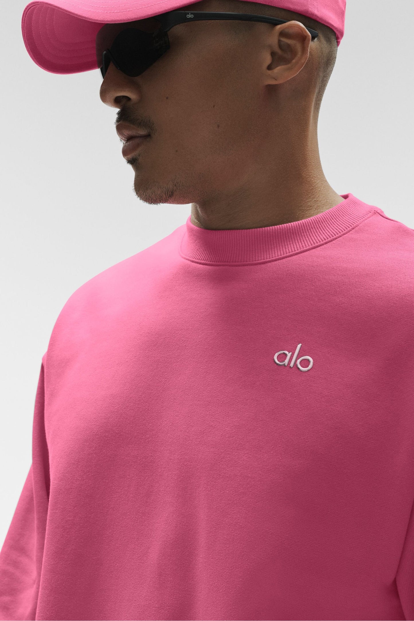 Accolade Crew Neck Pullover - Paradise Pink