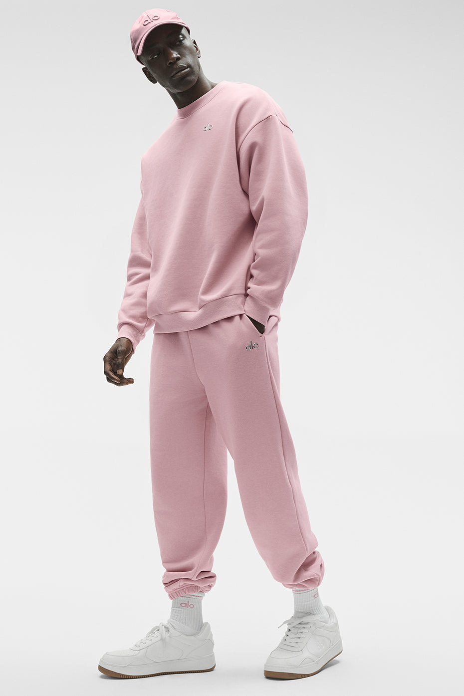 Accolade Crew Neck Pullover - Vintage Pink