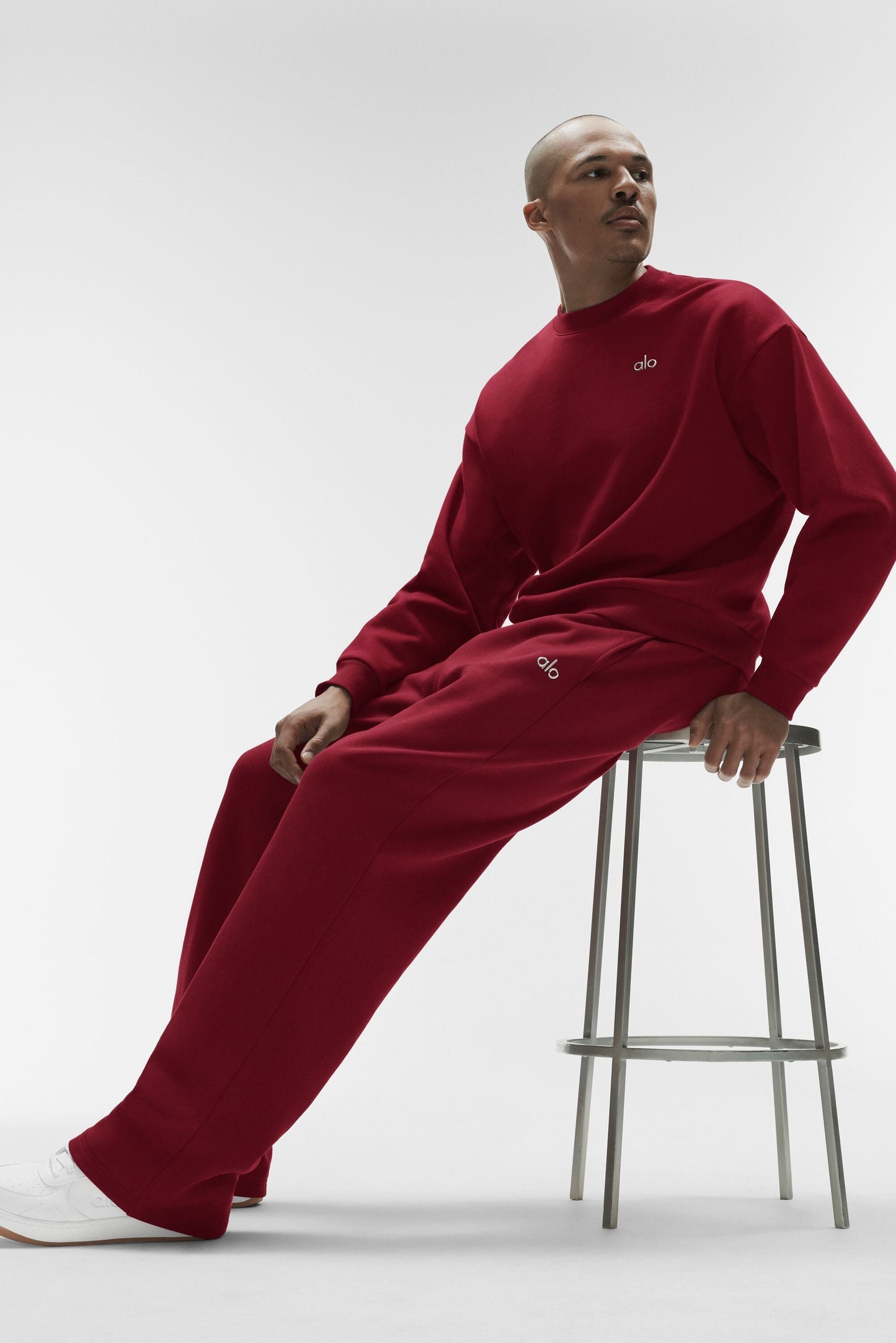 Accolade Crew Neck Pullover - Summer Romance Red