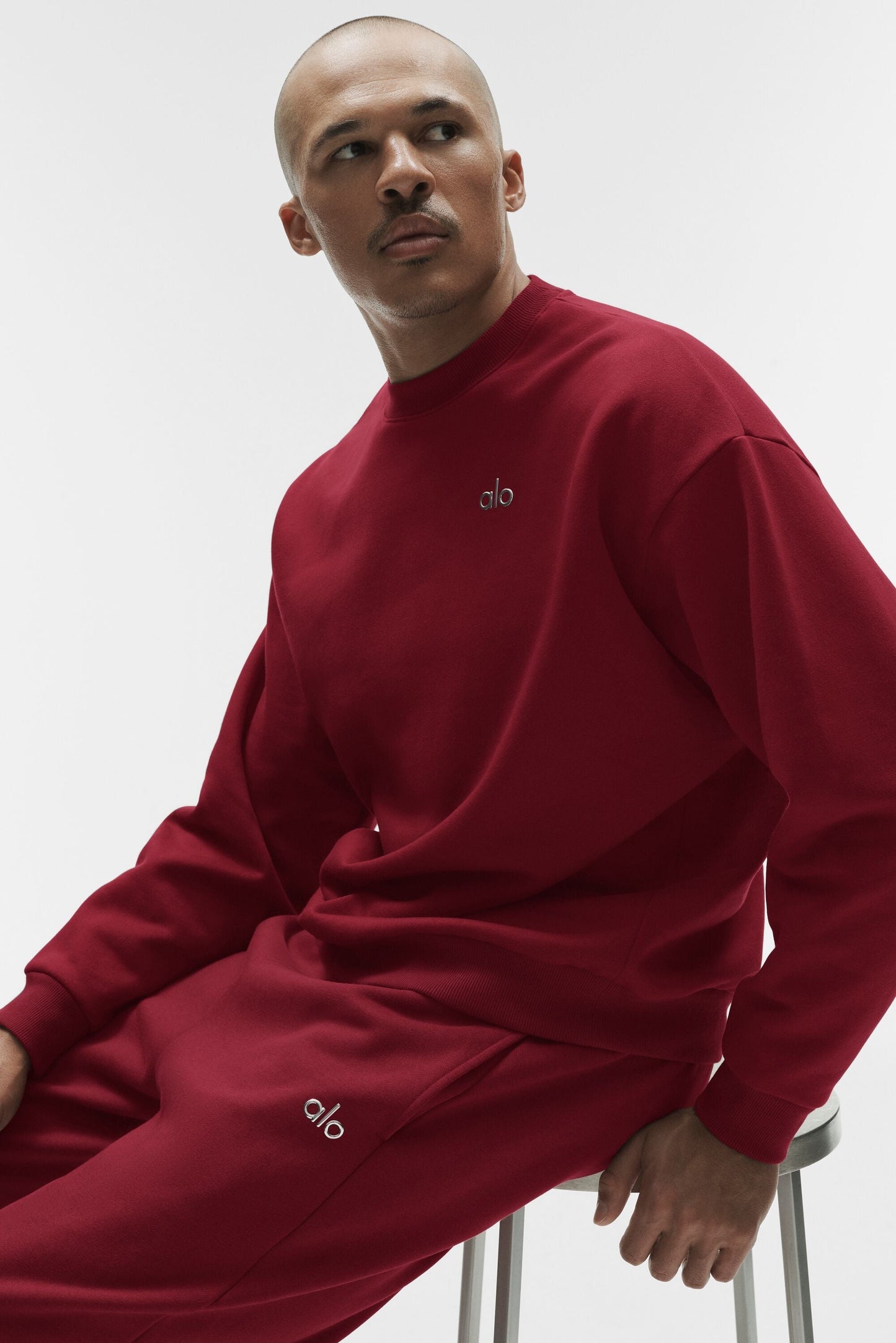 Accolade Crew Neck Pullover - Summer Romance Red