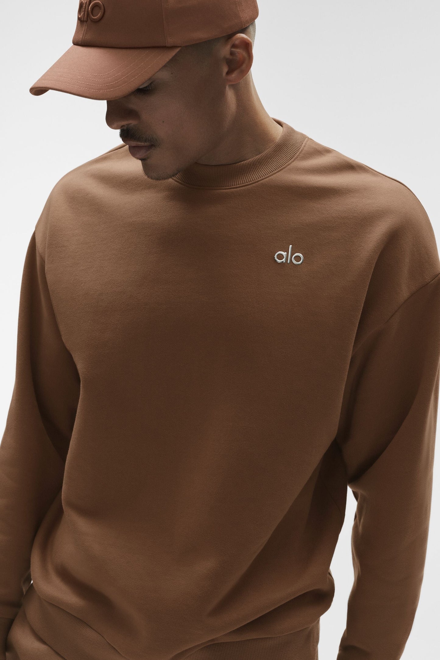 Accolade Crew Neck Pullover - Sun Kissed Brown