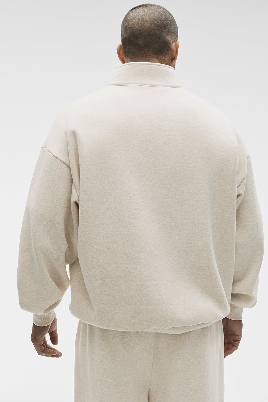 Accolade 1/4 Zip Pullover - Oatmeal Heather
