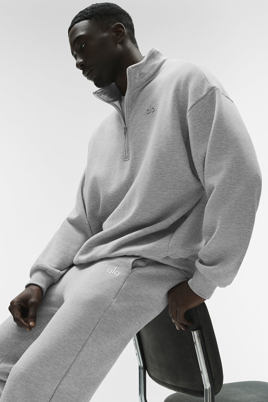 Accolade 1/4 Zip Pullover - Athletic Heather Grey