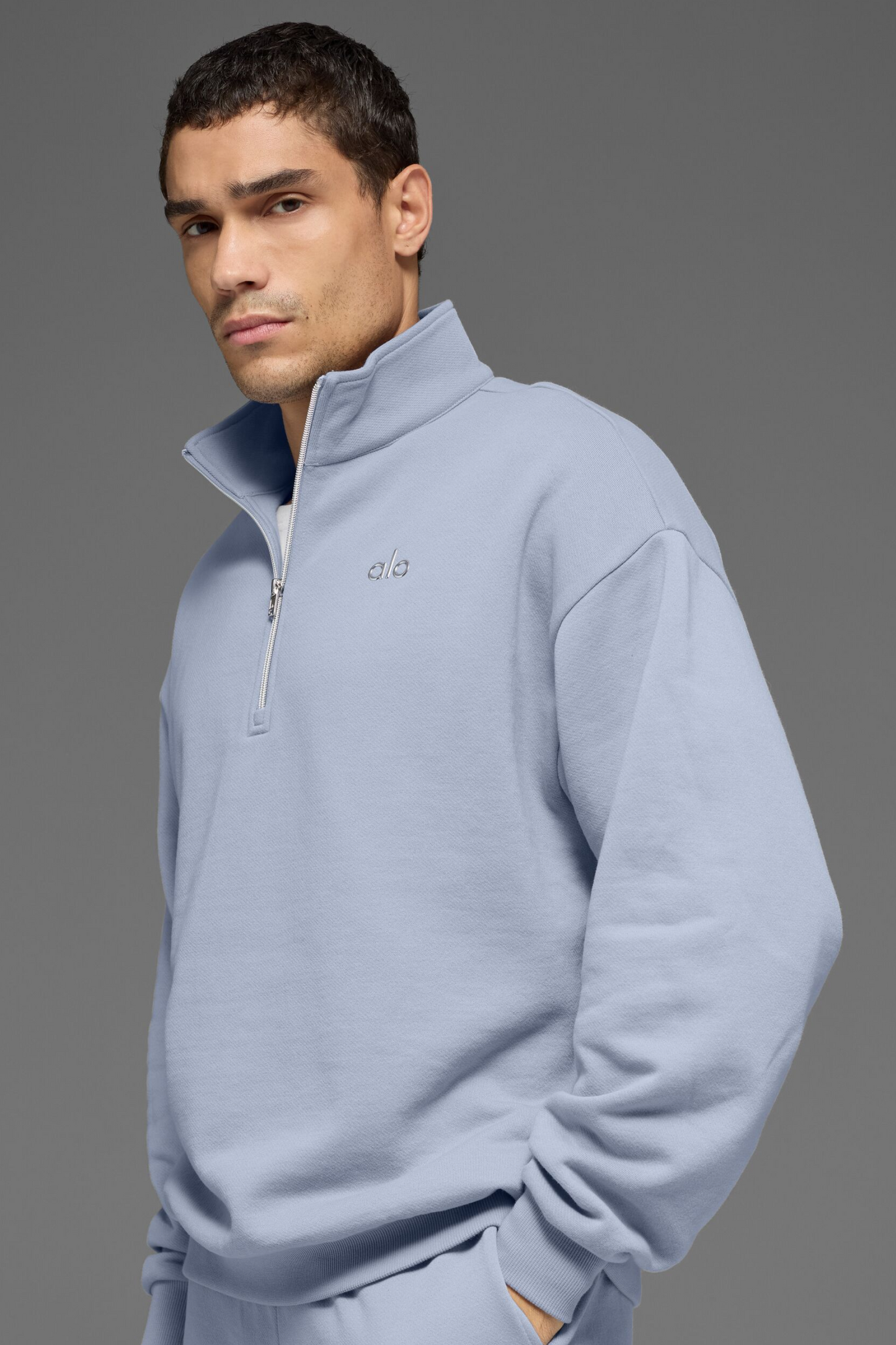 Accolade 1/4 Zip Pullover - Winter Frost