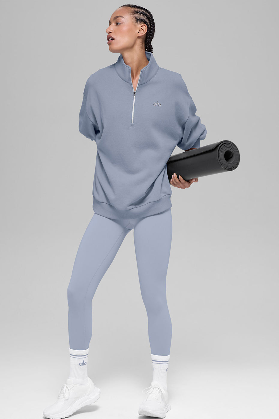 Accolade 1/4 Zip Pullover - Winter Frost