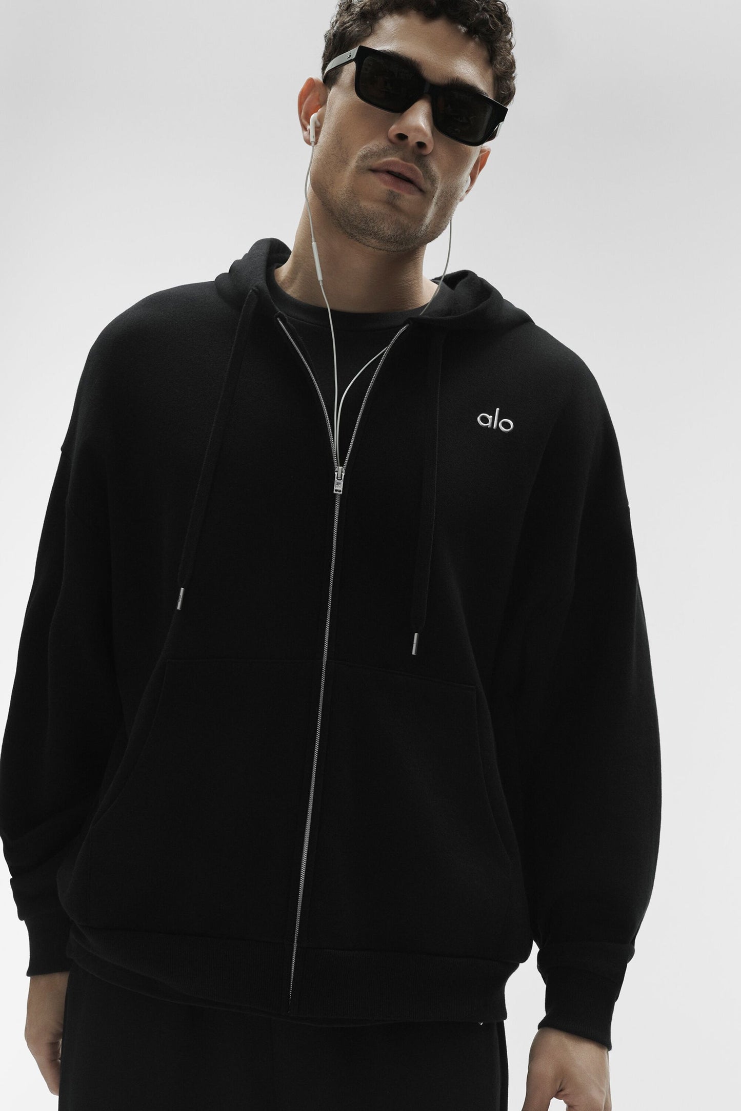 Accolade Full Zip Hoodie - Black
