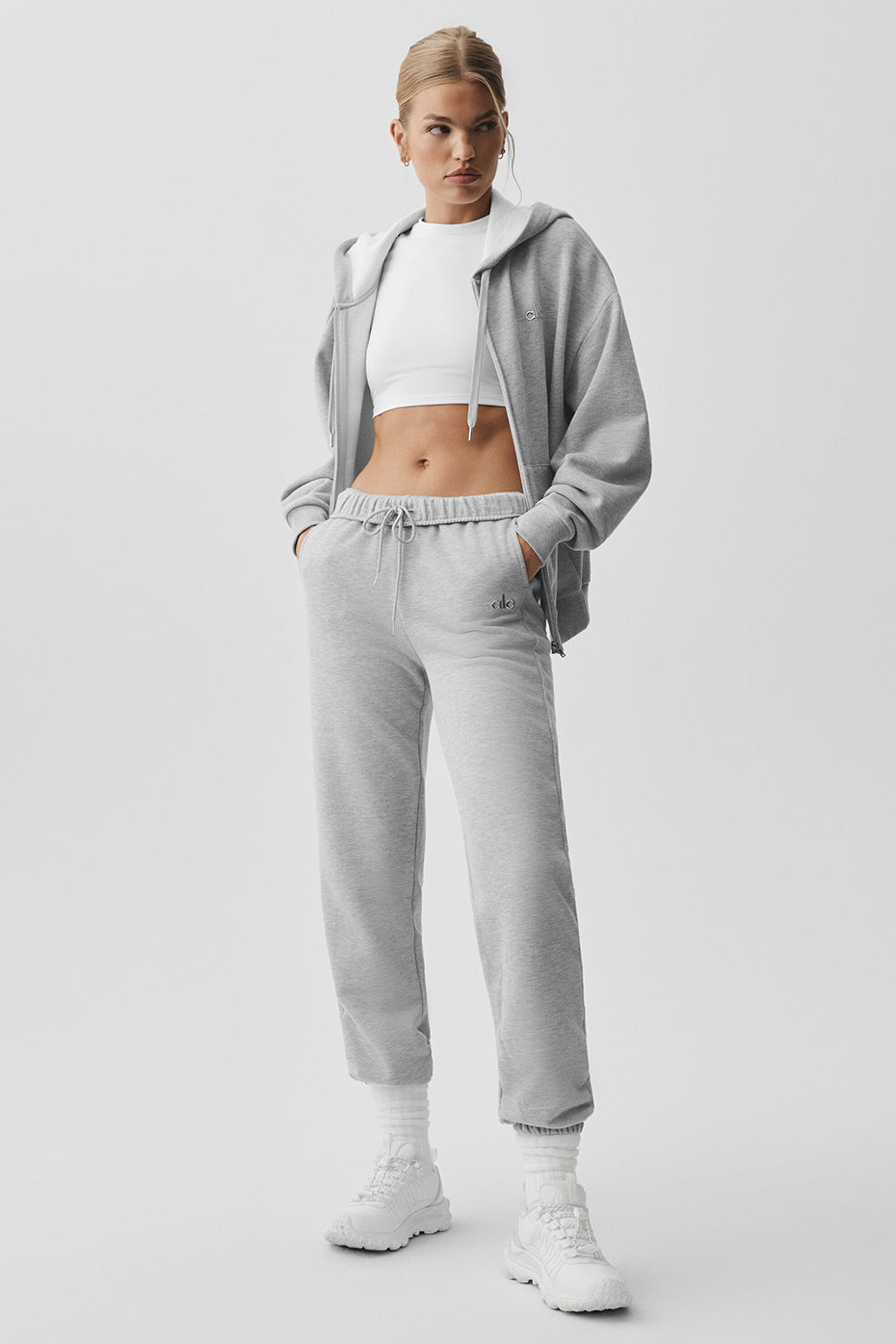 Accolade Full Zip Hoodie - Athletic Heather Grey