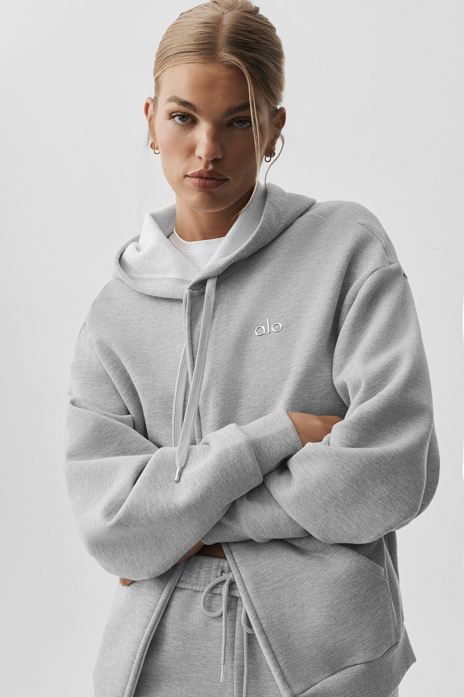 Accolade Full Zip Hoodie - Athletic Heather Grey