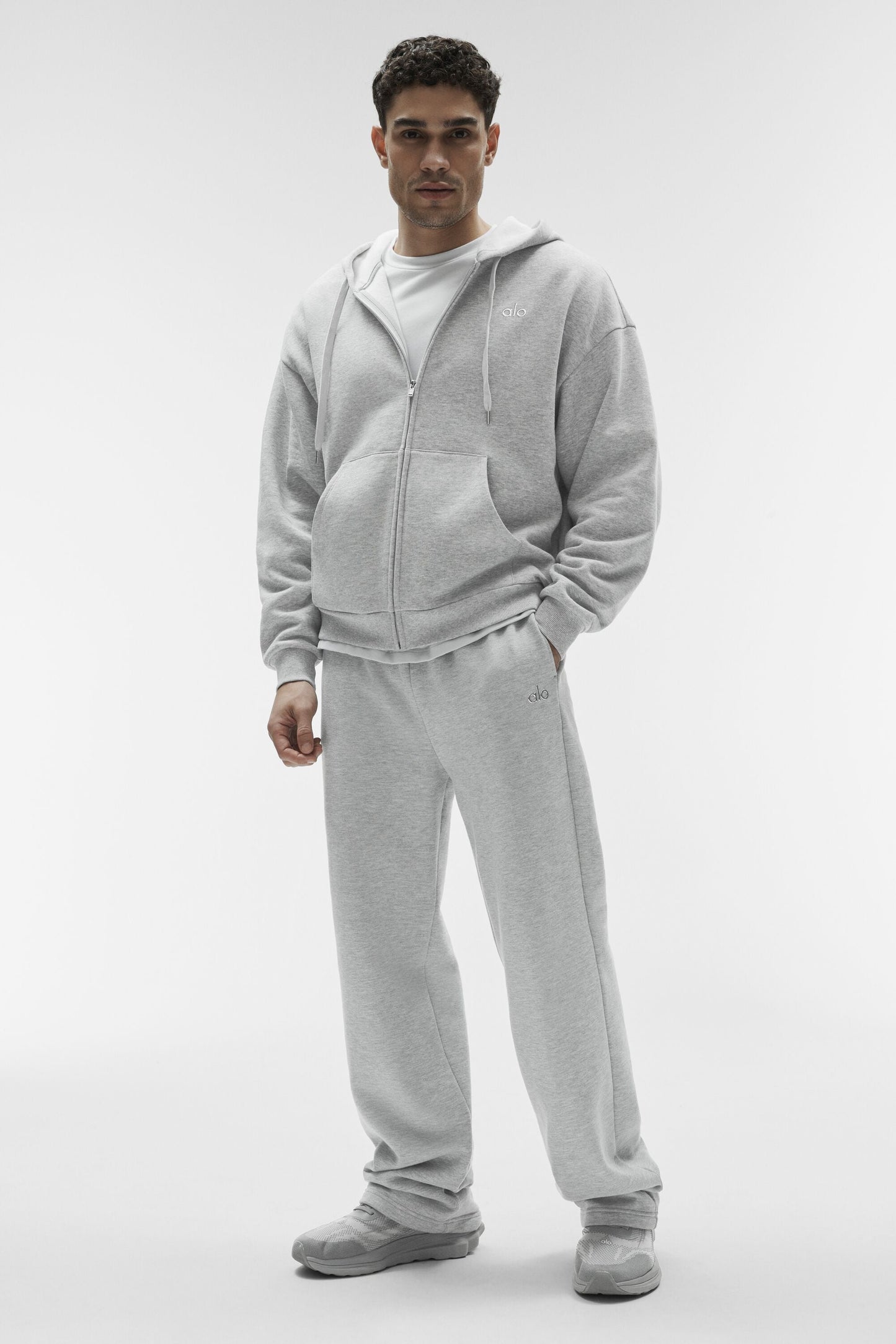 Accolade Full Zip Hoodie - Athletic Heather Grey