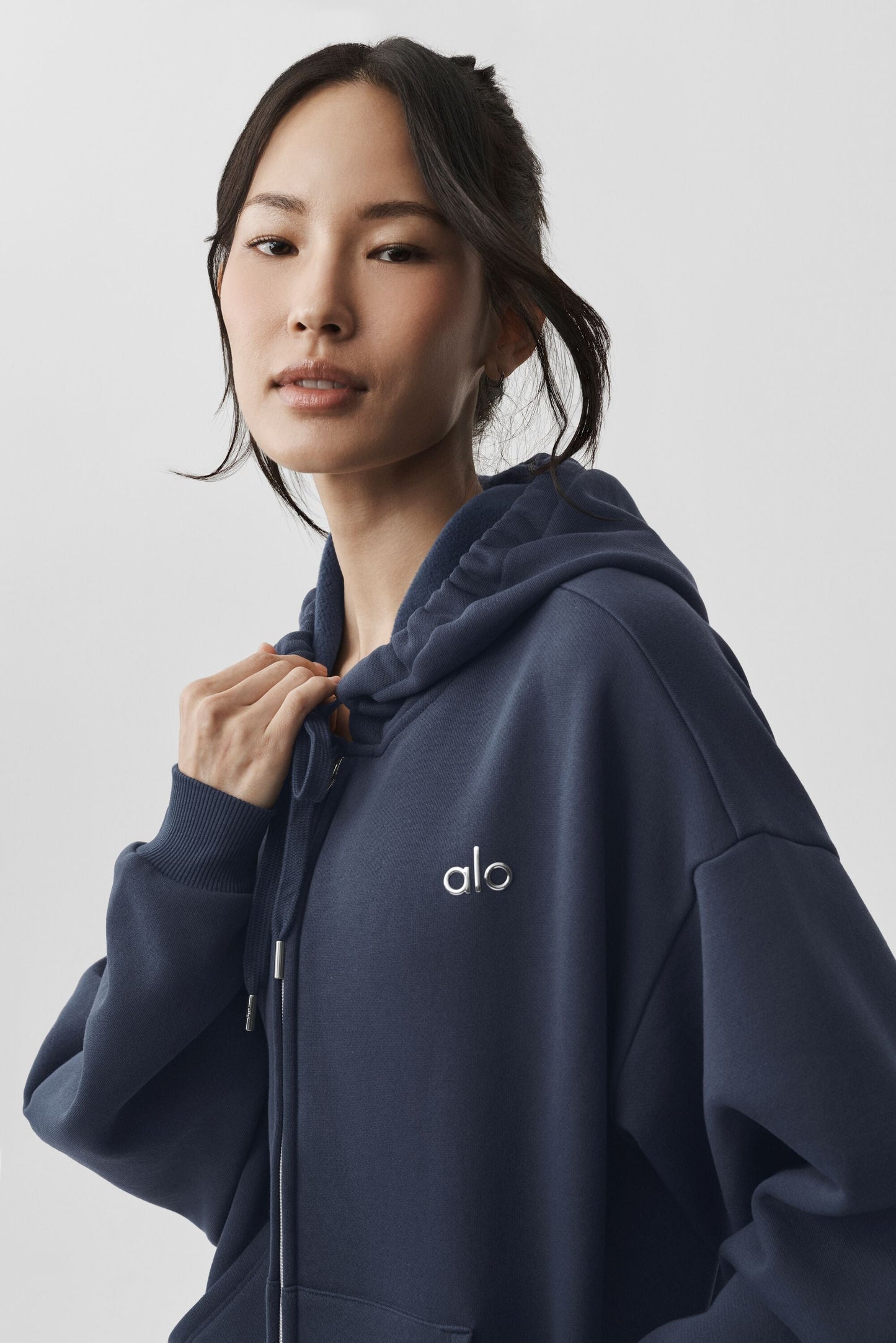 Accolade Full Zip Hoodie - Navy