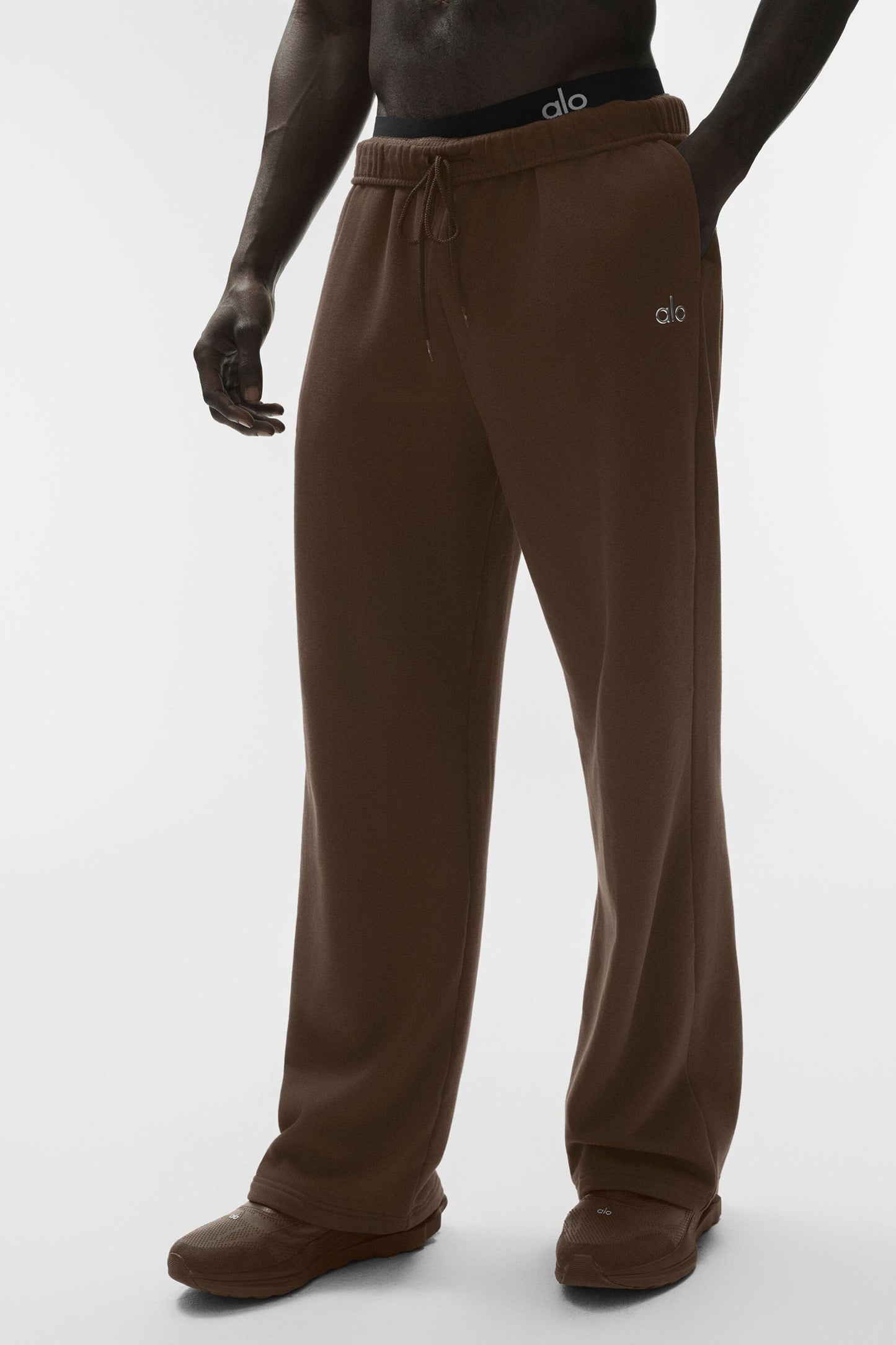 Accolade Straight Leg Sweatpant - Espresso
