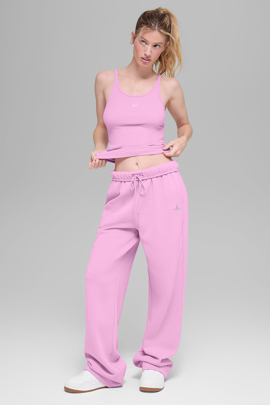 Accolade Straight Leg Sweatpant - Candy Heart Pink