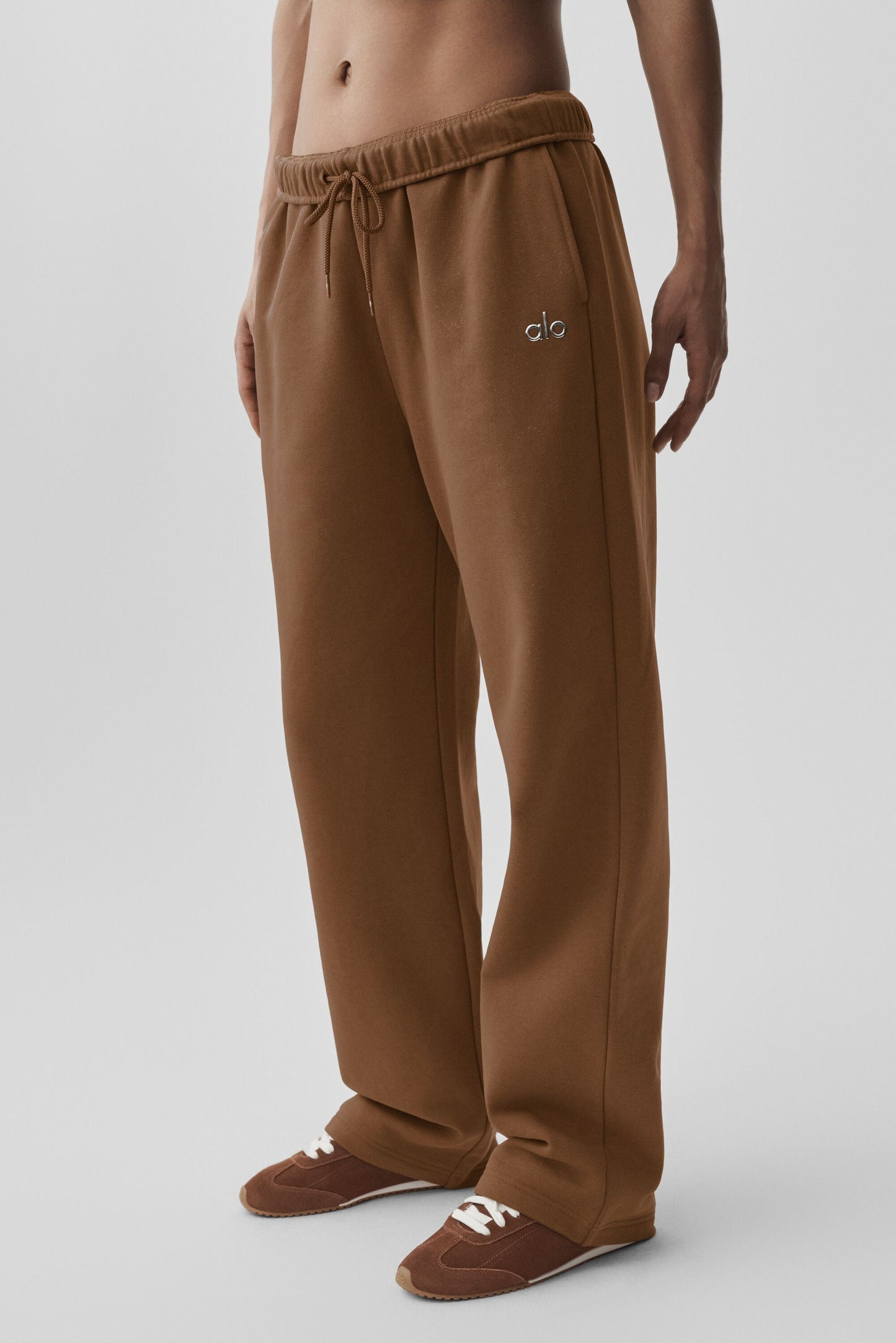 Accolade Straight Leg Sweatpant - Sun Kissed Brown