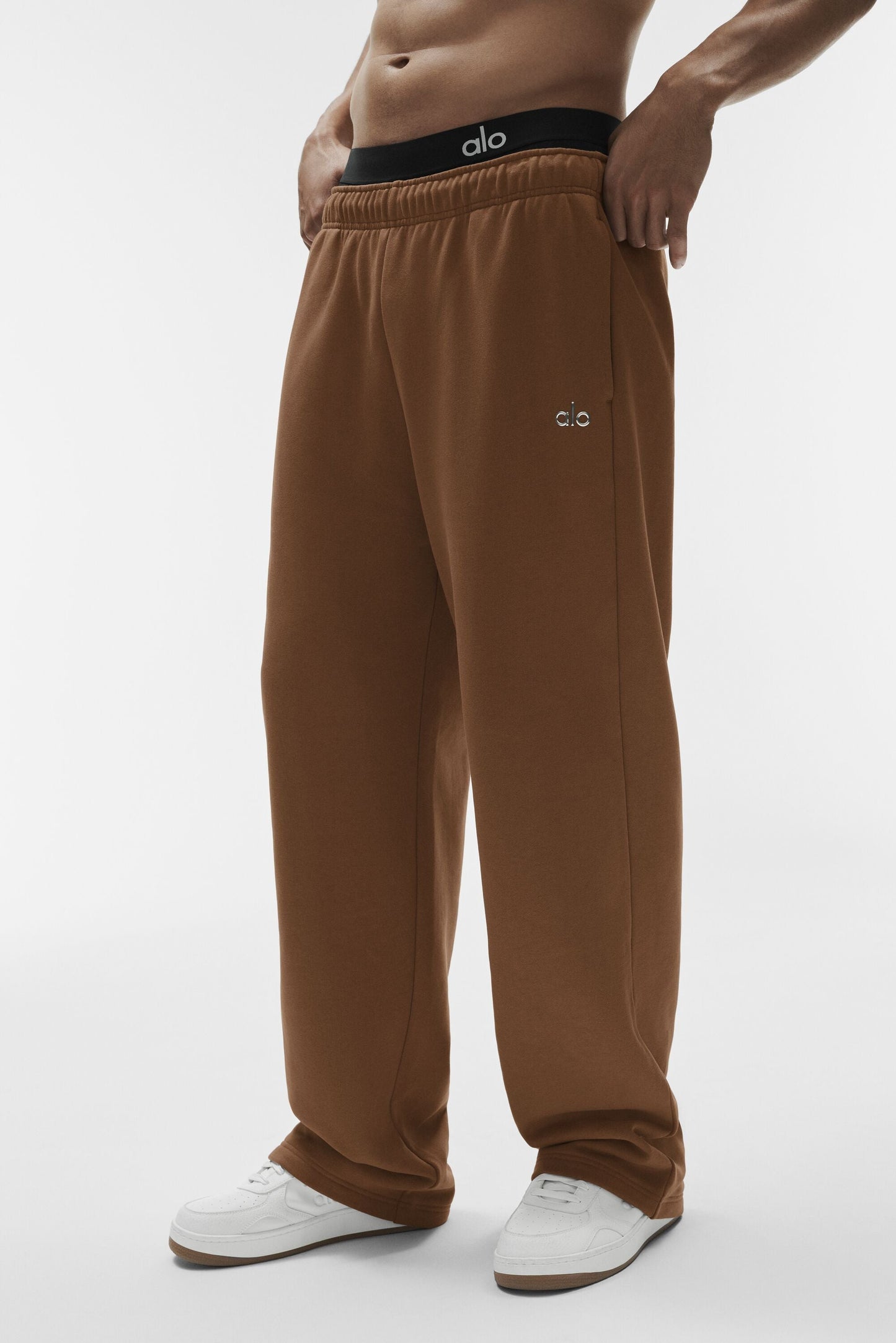 Accolade Straight Leg Sweatpant - Sun Kissed Brown