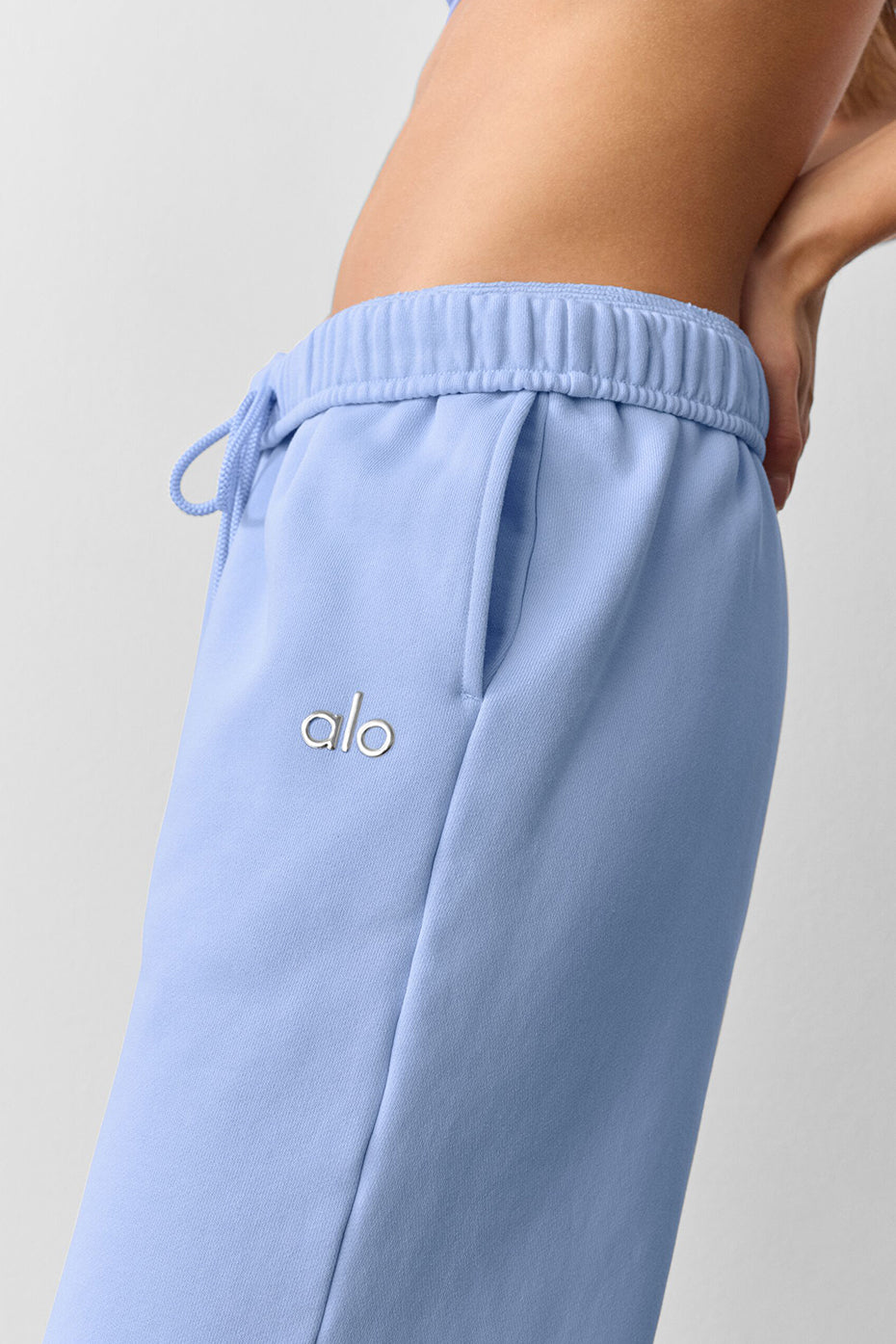 Accolade Straight Leg Sweatpant - Light Provence Blue