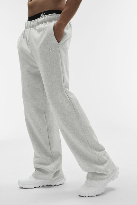 Accolade Straight Leg Sweatpant - White Heather
