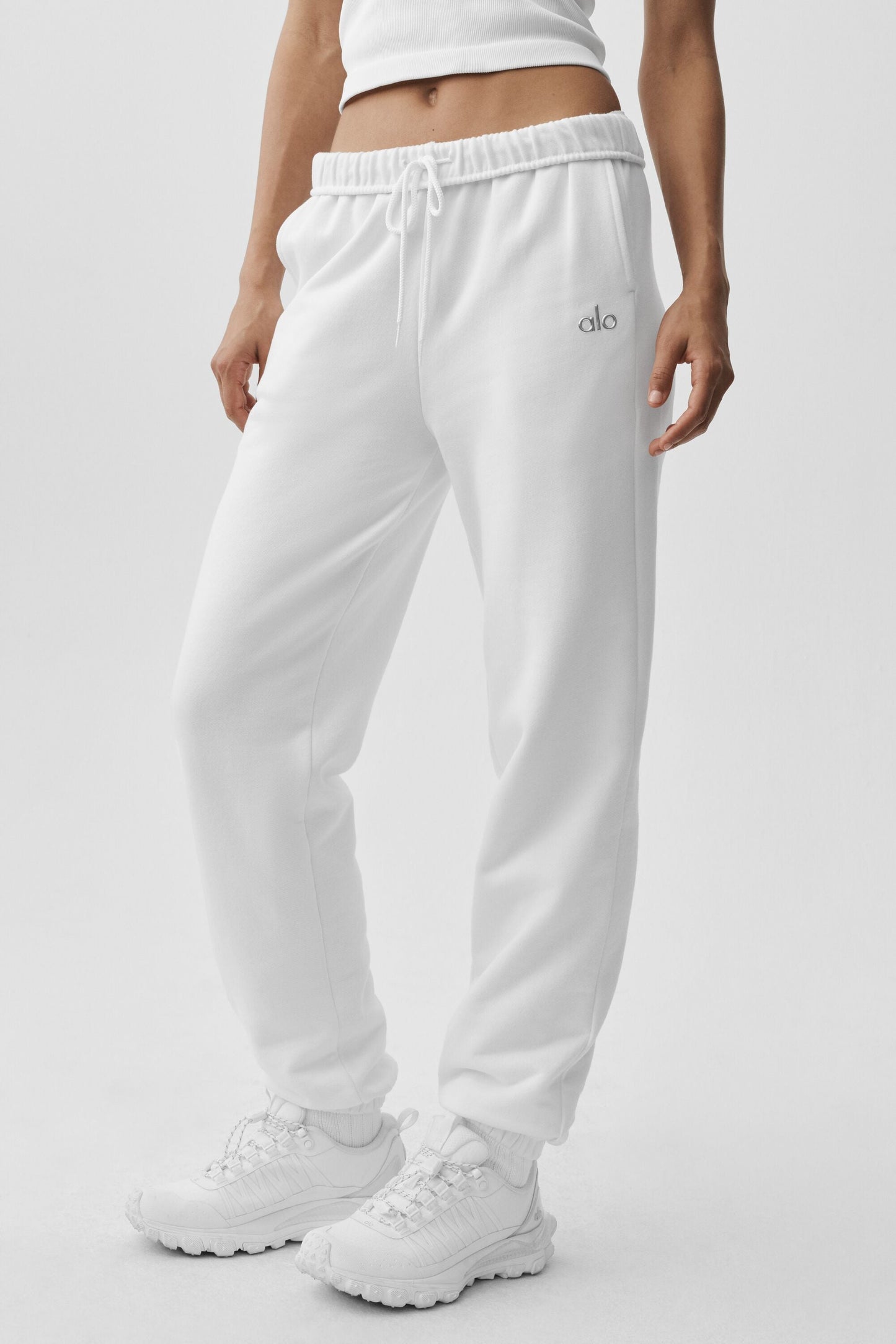 Accolade Sweatpant - White