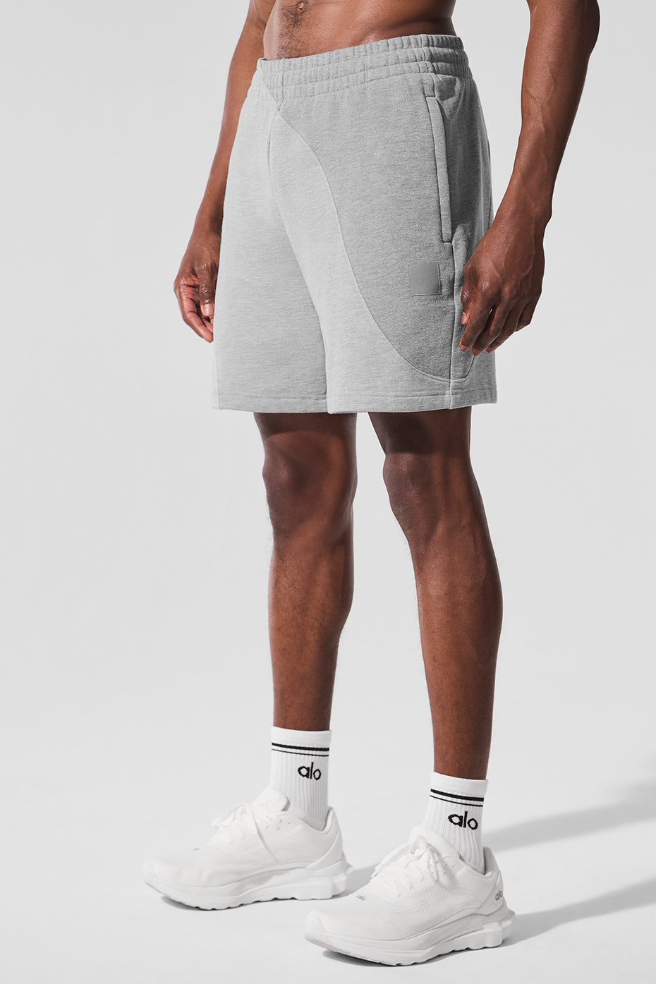 7" Make Waves Short - Athletic Heather Grey Tonal