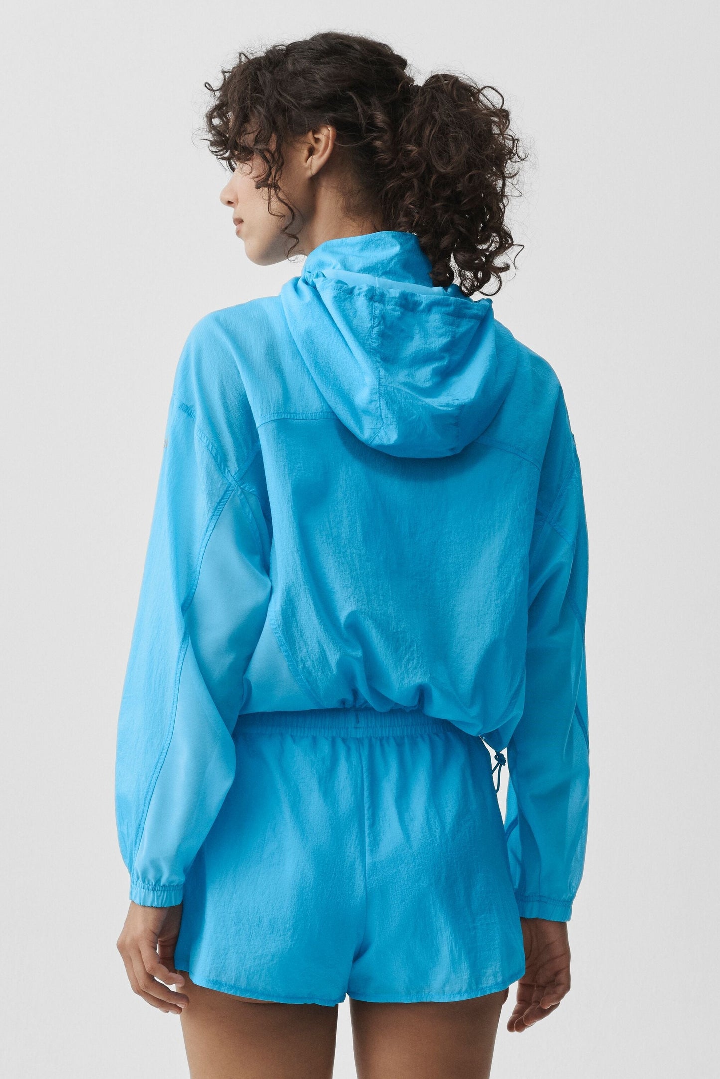 1/4 Zip Go Time Pullover - Azure Blue