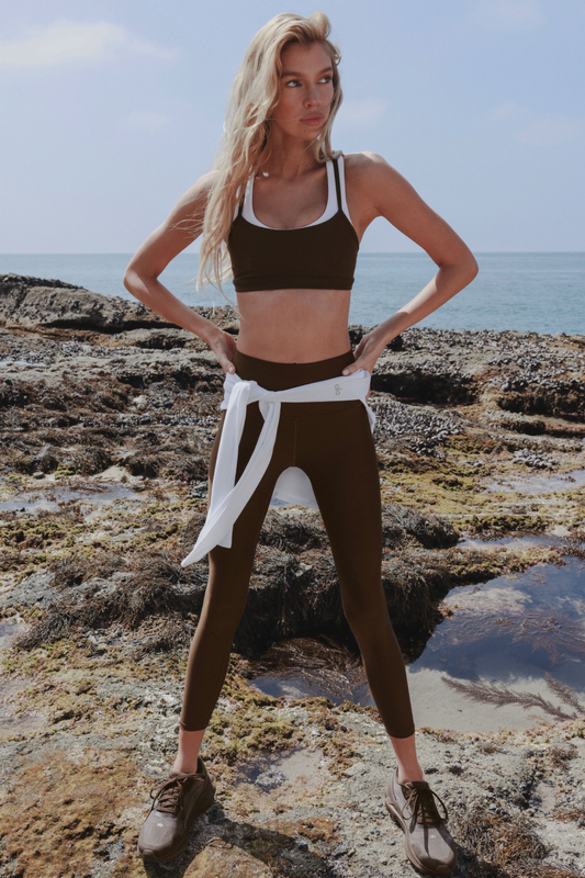 7/8 High-Waist Airlift Legging - Espresso