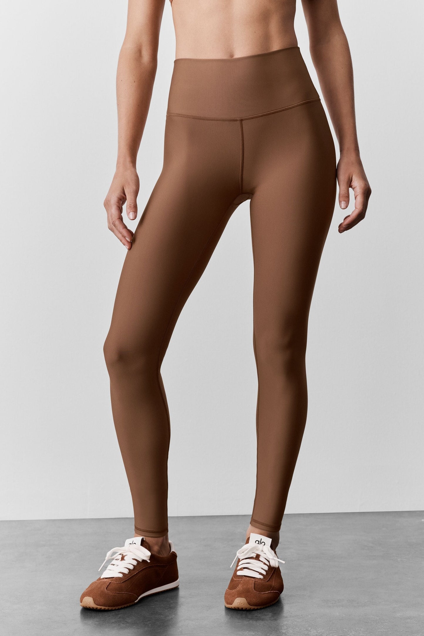 7/8 High-Waist Airlift Legging - Sun Kissed Brown
